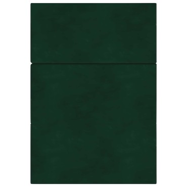 vidaXL Κρεβάτι Καναπέ Αναδιπλούμενο 140x67x45cm Σκούρο Πράσινο
