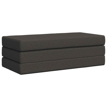 vidaXL Κρεβάτι Καναπέ Αναδιπλούμενο 160x67x45cm Σκούρο Γκρι