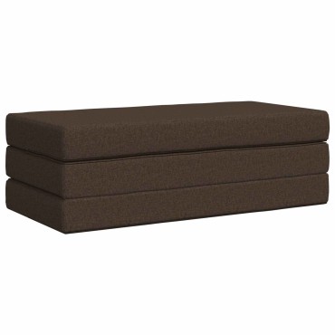 vidaXL Κρεβάτι Καναπέ Αναδιπλούμενο 160x67x45cm Taupe