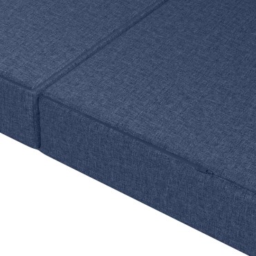 vidaXL Κρεβάτι Καναπέ Αναδιπλούμενο 160x67x45cm Μπλε