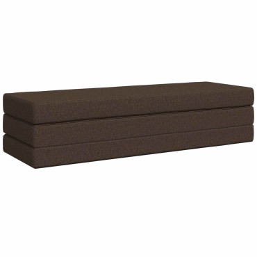 vidaXL Κρεβάτι Καναπέ Αναδιπλούμενο 180x67x45cm Taupe