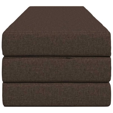 vidaXL Κρεβάτι Καναπέ Αναδιπλούμενο 180x67x45cm Taupe