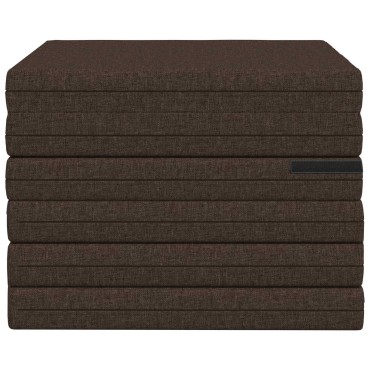 vidaXL Κρεβάτι Καναπέ Αναδιπλούμενο 70x67x48cm Taupe