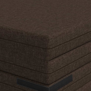 vidaXL Κρεβάτι Καναπέ Αναδιπλούμενο 70x67x48cm Taupe