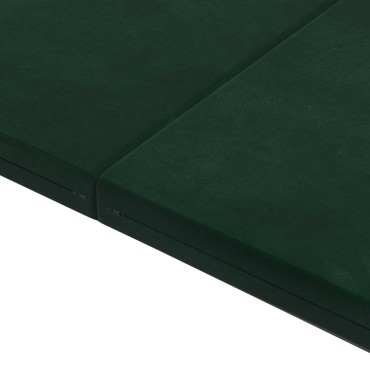 vidaXL Κρεβάτι Καναπέ Αναδιπλούμενο 70x67x48cm Σκούρο Πράσινο