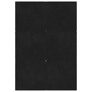 vidaXL Κρεβάτι Καναπέ Αναδιπλούμενο 140x67x15cm Μαύρο