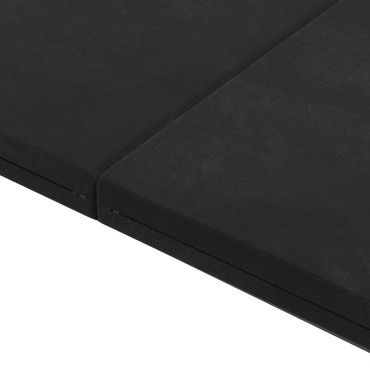 vidaXL Κρεβάτι Καναπέ Αναδιπλούμενο 140x67x15cm Μαύρο