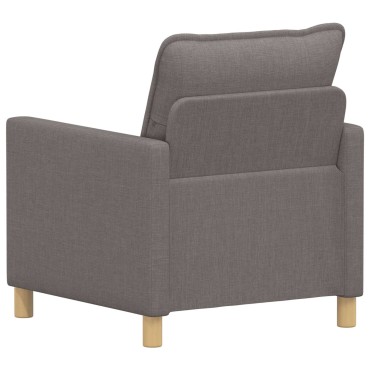 vidaXL Καναπές Taupe 76x81x87,5cm Ύφασμα