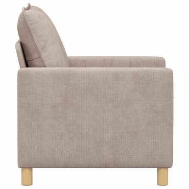vidaXL Καναπές Μπεζ 76x81x87,5cm Πολυεστέρας