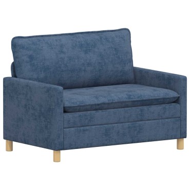 vidaXL Καναπές Μπλε 126x81x87,5cm Πολυεστέρας