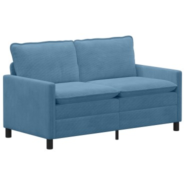 vidaXL Καναπές Μπλε 156x81x87,5cm Ύφασμα