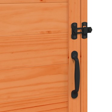 vidaXL Αποθήκη Κήπου Καφέ 59 x 56 x 113,5 εκ Στερεό Ξύλο Πεύκου