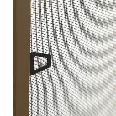 vidaXL Σκηνίδα Εντόμων Για Παράθυρα Καφέ 110 x 130 cm