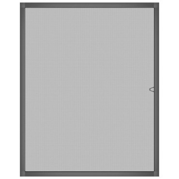 vidaXL Σκηνίδα Εντόμων Για Παράθυρα Ανθρακί 110 x 130 cm