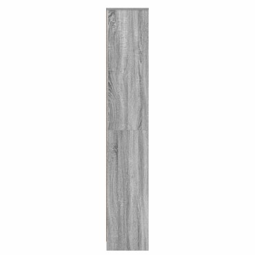 vidaXL Ντουλάπι Μπάνιου Γκρι Sonoma 30x33x190cm 1 τεμ.