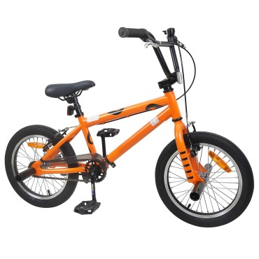 vidaXL BMX Ποδήλατο 16 ίντσες για παιδιά 5-8 ετών Πορτοκαλί