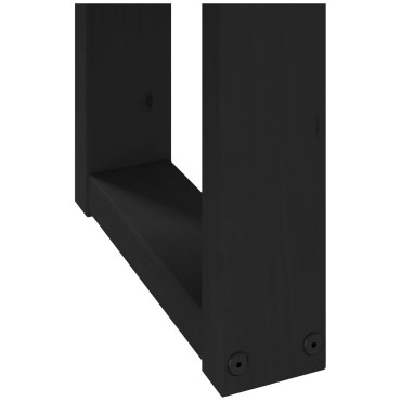 vidaXL Καθιστικό Σαλονιού NOAIN 120x41x45cm Στερεό πεύκο Φυσικό