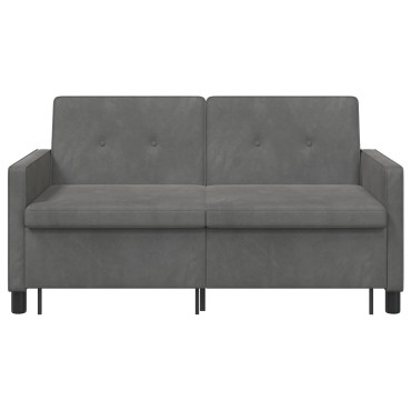 vidaXL Κρεβάτι καναπές Σκούρο Γκρι Ύφασμα 154x94,5x80,5cm