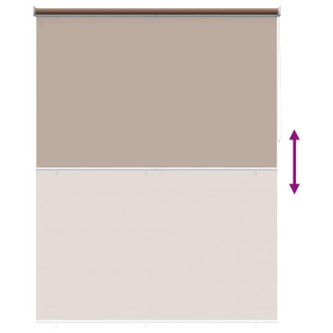 vidaXL Ρολό εξωτερικής χρήσης με UV προστασία Taupe