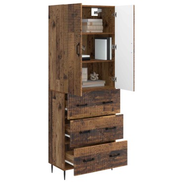 vidaXL Σέτ Ντουλαπιών 2 τεμ. 66x34,5x90cm Επεξεργασμένο Ξύλο