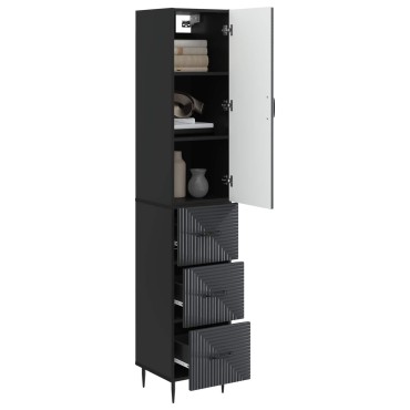 vidaXL Σέτ Ντουλαπιών 2 τεμ. 33x34,5x90cm Επεξεργασμένο Ξύλο