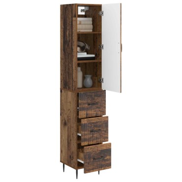 vidaXL Σέτ Ντουλαπιών 2 τεμ. 33x34,5x90cm Επεξεργασμένο Ξύλο