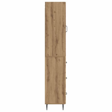vidaXL Σέτ Ντουλαπιών 2 τεμ. 33x34,5x90cm Επεξεργασμένο Ξύλο