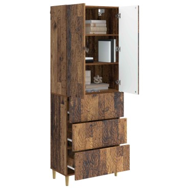 vidaXL Σέτ Ντουλαπιών 2 τεμ. 66x34,5x90cm Επεξεργασμένο Ξύλο
