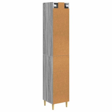 vidaXL Σέτ Ντουλαπιών 2 τεμ. 33x34,5x90cm Επεξεργασμένο Ξύλο