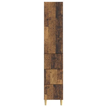 vidaXL Σέτ Ντουλαπιών 2 τεμ. 33x34,5x90cm Επεξεργασμένο Ξύλο