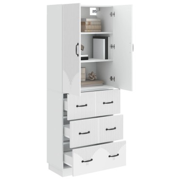 vidaXL Σέτ Ντουλαπιών 2 τεμ. 66x34,5x87cm Επεξεργασμένο Ξύλο