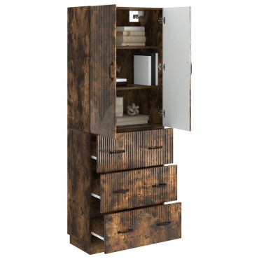 vidaXL Σέτ Ντουλαπιών 2 τεμ. 66x34,5x87cm Επεξεργασμένο Ξύλο