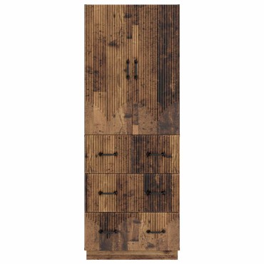 vidaXL Σέτ Ντουλαπιών 2 τεμ. 66x34,5x87cm Επεξεργασμένο Ξύλο