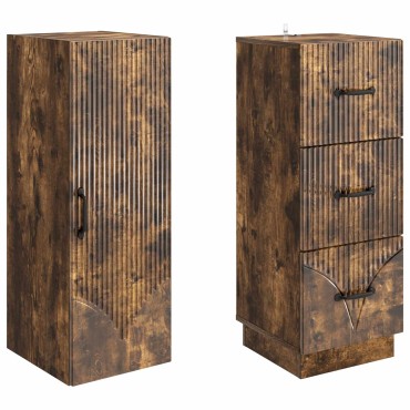 vidaXL Σέτ Ντουλαπιών 2 τεμ. 33x34,5x87cm Επεξεργασμένο Ξύλο