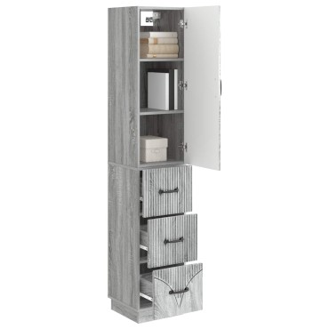 vidaXL Σέτ Ντουλαπιών 2 τεμ. 33x34,5x87cm Επεξεργασμένο Ξύλο