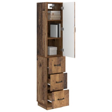 vidaXL Σέτ Ντουλαπιών 2 τεμ. 33x34,5x87cm Επεξεργασμένο Ξύλο