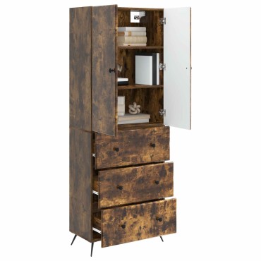 vidaXL Σέτ Ντουλαπιών 2 τεμ. 66x34,5x90cm Επεξεργασμένο Ξύλο