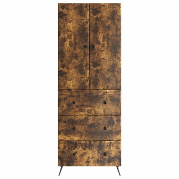 vidaXL Σέτ Ντουλαπιών 2 τεμ. 66x34,5x90cm Επεξεργασμένο Ξύλο