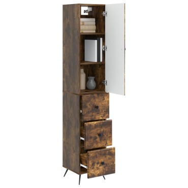 vidaXL Σέτ Ντουλαπιών 2 τεμ. 34,5x34,5x90cm Επεξεργασμένο Ξύλο