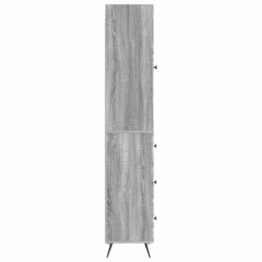 vidaXL Σέτ Ντουλαπιών 2 τεμ. 34,5x34,5x90cm Επεξεργασμένο Ξύλο