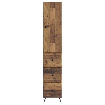 vidaXL Σέτ Ντουλαπιών 2 τεμ. 34,5x34,5x90cm Επεξεργασμένο Ξύλο