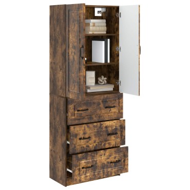 vidaXL Σέτ Ντουλαπιών 2 τεμ. 66x34,5x87cm Επεξεργασμένο Ξύλο