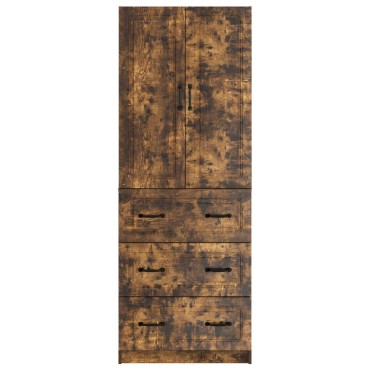 vidaXL Σέτ Ντουλαπιών 2 τεμ. 66x34,5x87cm Επεξεργασμένο Ξύλο