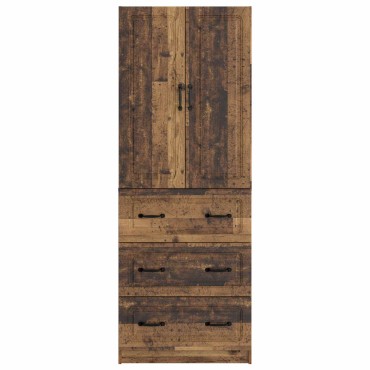 vidaXL Σέτ Ντουλαπιών 2 τεμ. 66x34,5x87cm Επεξεργασμένο Ξύλο