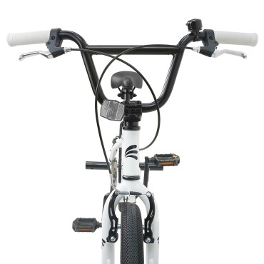 vidaXL BMX Ποδήλατο 20 ίντσες για πάνω από 9 ετών Λευκό