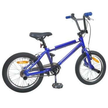 vidaXL BMX Ποδήλατο 16 ίντσες για παιδιά 5-8 ετών Σκούρο Μπλε