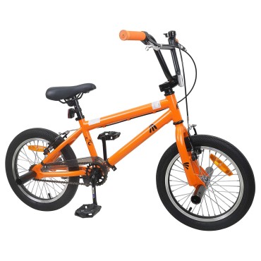 vidaXL BMX Ποδήλατο 18 ίντσες για 7-10 ετών Πορτοκαλί