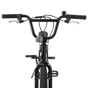 vidaXL BMX Ποδήλατο 20 ίντσες για πάνω από 9 ετών Μαύρο