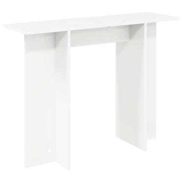 vidaXL Τραπέζι κονσόλας Λευκό 100x30x75cm Επεξεργασμένο Ξύλο