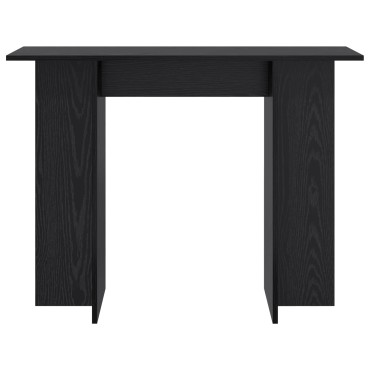 vidaXL Τραπέζι κονσόλας Μαύρη Δρυς 100x30x75cm Επεξεργασμένο Ξύλο